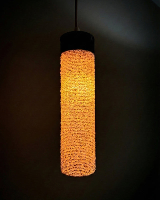 The Glitch | 3D Printed Bouclé Texture Pendant