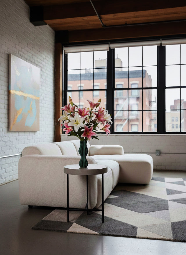 Double Bubble Vase (Recycled Polypropylene Fishing Nets)