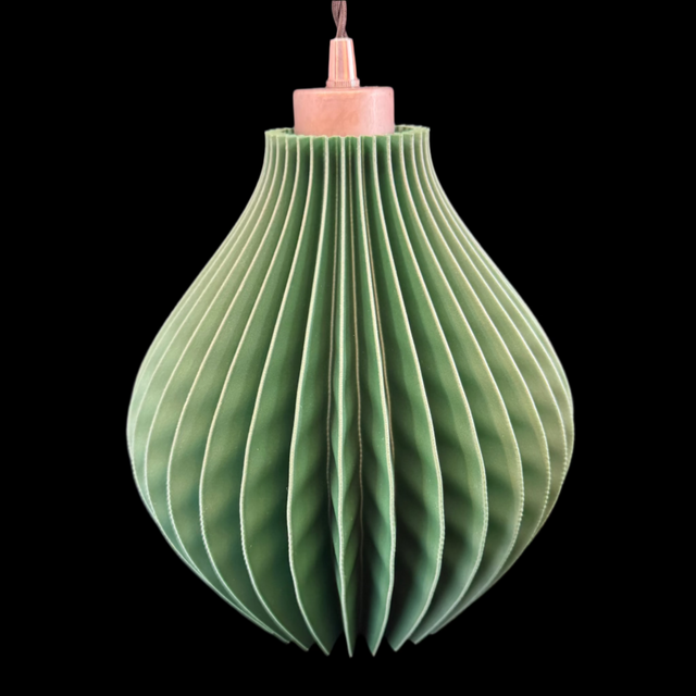 Pleat Pendant Lamp (Recycled Polypropylene Fishing Nets)