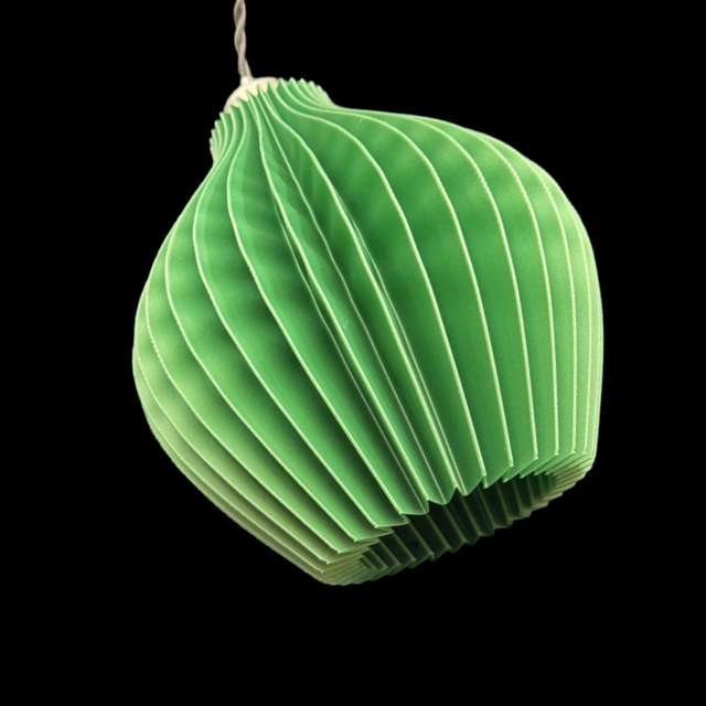 Pleat Pendant Lamp (Recycled Polypropylene Fishing Nets)