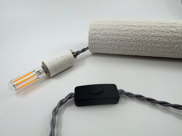 The Glitch | 3D Printed Bouclé Texture Pendant