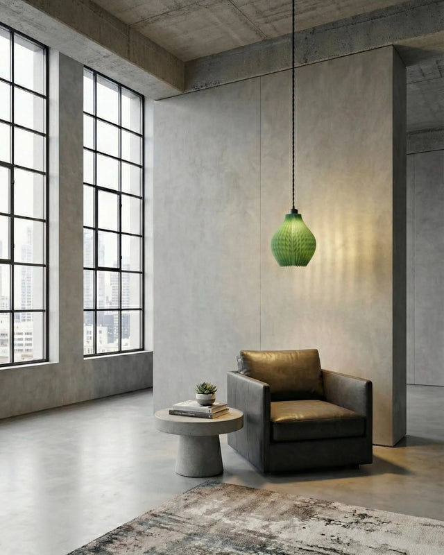 Pleat Pendant Lamp (Recycled Polypropylene Fishing Nets)